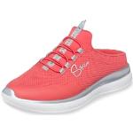 Korallenrote Soccx Slip-on Sneaker ohne Verschluss für Damen Größe 37 