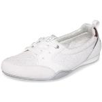Weiße Soccx Low Sneaker aus Veloursleder für Damen Größe 41 