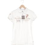 Reduzierte Beige Bestickte Soccx T-Shirts mit Glitzer aus Jersey für Damen Größe S 