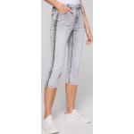 Hellgraue Bestickte Soccx Jeans mit Stickerei aus Denim für Damen für den für den Sommer 