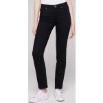 Reduzierte Schwarze Soccx Jeans mit dicken Nähten aus Denim für Damen Größe S Weite 27, Länge 32 