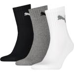 Socken "SHORT CREW UNISEX" 3-Pack - PUMA® grau/weiß/schwarz 43/46
