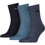 Socken "SHORT CREW UNISEX" 3-Pack - PUMA® jeans/blau 35/38