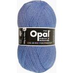 Sockenwolle Uni 4-fach von Opal, Jeansblau