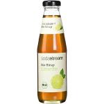 Sodastream Bio Sirup Limette 500 ml Glasflasche Mischungsverhältnis 1:7, 4er Pack (4 x 500 ml)