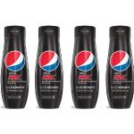 SodaStream Getränke-Sirup Pepsi Max, 4 Stück, für bis zu 9 Liter Fertiggetränk
