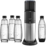 SodaStream WASSERSPRUDLER, Titan, Kunststoff, Glas, 37x44x19 cm, Küchengeräte, Wasseraufbereitung, Wassersprudler