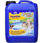 Söll 80464 AquaDes Pool-Desinfektion flüssig 5 l - wirksame Poolreinigung Wasserpflege gegen Bakterien und Keime zur Desinfektion von Pool Planschbecken Schwimmbad Kinderbecken Kinderpool