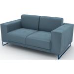 Pastellblaue Mycs Zweisitzer-Sofas aus Samt Breite 50-100cm, Höhe 50-100cm, Tiefe 150-200cm 2 Personen 