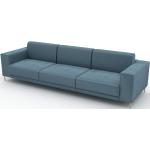 Pastellblaue Mycs Zweisitzer-Sofas aus Samt Breite 50-100cm, Höhe 50-100cm, Tiefe 250-300cm 2 Personen 