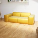 Gelbe Mycs Zweisitzer-Sofas aus Samt Breite 100-150cm, Höhe 50-100cm, Tiefe 200-250cm 2 Personen 