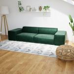 Grüne Breite Zweisitzer-Sofas online 100-150cm günstig kaufen