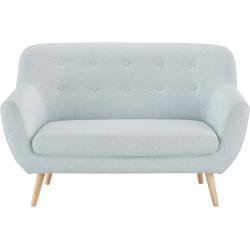 Sofa 2-Sitzig Somero - blau - 136 cm - 86 cm - 78 cm - Sofas > Einzelsofas