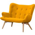 Gelbe Norrwood Zweisitzer-Sofas aus Textil Breite 100-150cm, Höhe 50-100cm, Tiefe 50-100cm 2 Personen 