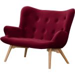 Rote Moderne Mørteens Zweisitzer-Sofas aus Textil Breite 100-150cm, Höhe 50-100cm, Tiefe 50-100cm 2 Personen 