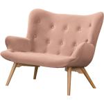 Pinke Moderne Mørteens Zweisitzer-Sofas aus Textil Breite 100-150cm, Höhe 50-100cm, Tiefe 50-100cm 2 Personen 
