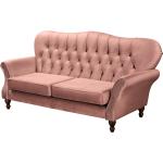 Pinke Red Living Wohnzimmermöbel aus Textil Breite 200-250cm, Höhe 50-100cm, Tiefe 50-100cm 3 Personen 