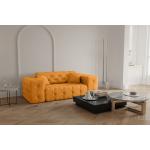 Gelbe Fun-Möbel Zweisitzer-Sofas aus Stoff Breite 0-50cm, Höhe 0-50cm, Tiefe 0-50cm 2 Personen 
