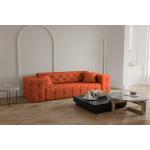 Orange Fun-Möbel Couchgarnituren 3-2 aus Stoff Breite 0-50cm, Höhe 0-50cm, Tiefe 0-50cm 3 Personen 