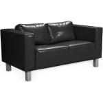 Cremefarbene Moderne Fun-Möbel Zweisitzer-Sofas mit Kaffee-Motiv aus Kunstleder Breite 100-150cm, Höhe 100-150cm, Tiefe 50-100cm 2 Personen 