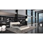 Weiße Sofa Dreams Azure Schlafsofas mit Bettkasten aus Kunstleder Breite 0-50cm, Höhe 200-250cm 