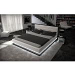 Schwarze Sofa Dreams Moonlight Schlafsofas mit Bettkasten aus Kunstleder Breite 0-50cm, Höhe 200-250cm 