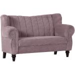 Fliederfarbene xxxlutz Zweisitzer-Sofas aus Textil mit Armlehne Breite 150-200cm, Höhe 150-200cm, Tiefe 50-100cm 2 Personen 