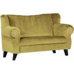 Gelbe Barocke xxxlutz Zweisitzer-Sofas aus Textil Breite 150-200cm, Höhe 150-200cm, Tiefe 50-100cm 2 Personen 