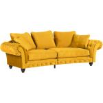 Gelbe Chesterfield Sofas aus Holz Breite 100-150cm, Höhe 250-300cm 