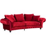 Rote Chesterfield Sofas aus Samt Breite 100-150cm, Höhe 250-300cm 