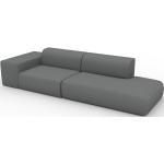 Sofa Kiesgrau - Moderne Designer-Couch: Hochwertige Qualität, einzigartiges Design - 308 x 72 x 107 cm, Komplett anpassbar