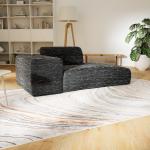 Schwarze Moderne Mycs Designer-Sofas Breite 100-150cm, Höhe 50-100cm, Tiefe 150-200cm 