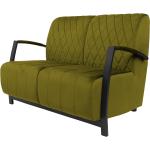 Gelbe Ars Manufacti Zweisitzer-Sofas aus Textil Breite 150-200cm, Höhe 50-100cm, Tiefe 50-100cm 2 Personen 