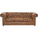 Braune Vintage Big Sofas & XXL Sofas aus Kiefer mit Armlehne Breite 200-250cm, Höhe 50-100cm, Tiefe 50-100cm 