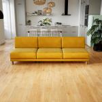 Gelbe Moderne Mycs Designer-Sofas aus Samt Breite 50-100cm, Höhe 50-100cm, Tiefe 200-250cm 