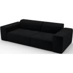 Schwarze Moderne Mycs Designer-Sofas aus Samt Breite 100-150cm, Höhe 50-100cm, Tiefe 200-250cm 