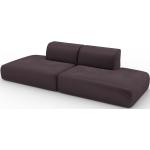 Lila Moderne Mycs Designer-Sofas aus Samt Breite 100-150cm, Höhe 50-100cm, Tiefe 250-300cm 