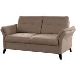 Braune Sit & More Zweisitzer-Sofas aus Textil Breite 150-200cm, Höhe 50-100cm, Tiefe 100-150cm 2 Personen 