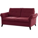 Rote Sit & More Zweisitzer-Sofas aus Textil Breite 150-200cm, Höhe 50-100cm, Tiefe 100-150cm 2 Personen 