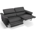 Sofanella Sora Heimkino-Couch 2-Sitzer Leder grau