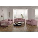 Pinke Fun-Möbel Couchgarnituren 3-2-1 aus Stoff Breite 0-50cm, Höhe 0-50cm, Tiefe 0-50cm 2 Personen 