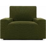 SOFASKINS® super elastischer überzug, Sofabezug 1 sitzer, mit exklusivem Design, atmungsaktiv, sofa überzug, Maße (70-110Cm), Farbe Schwarz