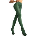 Tannengrüne Elegante Feinstrumpfhosen aus Nylon für Damen Größe 40 