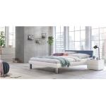 Silberne Moderne Hasena Soft-Line Betten aus Massivholz 140x200 