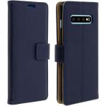 Dunkelblaue Samsung Galaxy S10 Cases Art: Flip Cases 