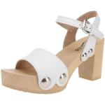 Softclox S3337 Eilyn Nappa - Damen Schuhe Sandaletten - 91-Weiß, Größe:37 EU