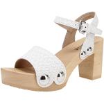 Softclox S3337 Eilyn Twist - Damen Schuhe Sandaletten - 65-Bianco, Größe:39 EU