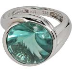 sogni d'oro Silberzeit Damen-Ring Sterling-Silber 925 rhodiniert Fluorit RW16