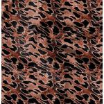 Orange Animal-Print Polsterstoffe & Möbelstoffe mit Leopard-Motiv 