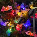 Bunte Schmetterlingslichterketten mit Insekten-Motiv 